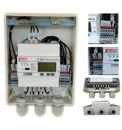 outdoor 3 phase meter box